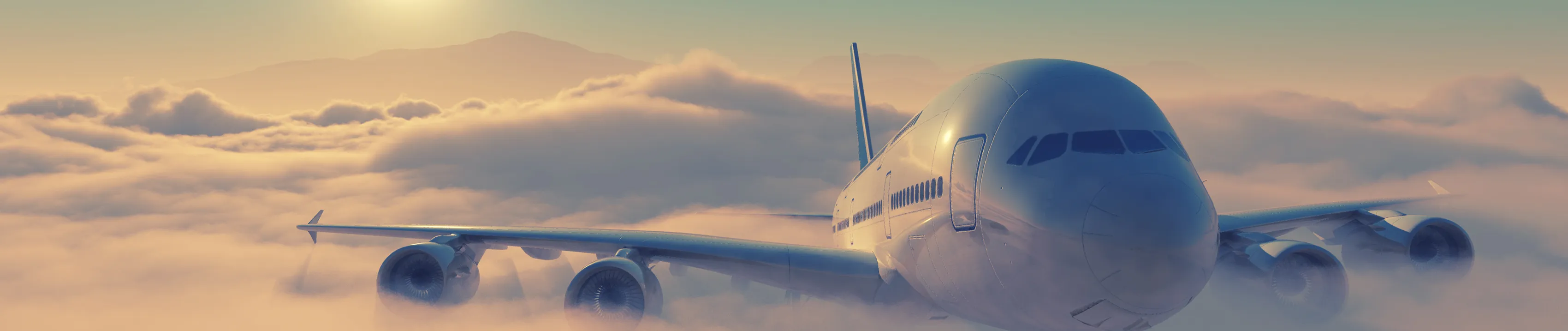 Letadlo v oblacích | Levné letenky od STUDENT AGENCY
