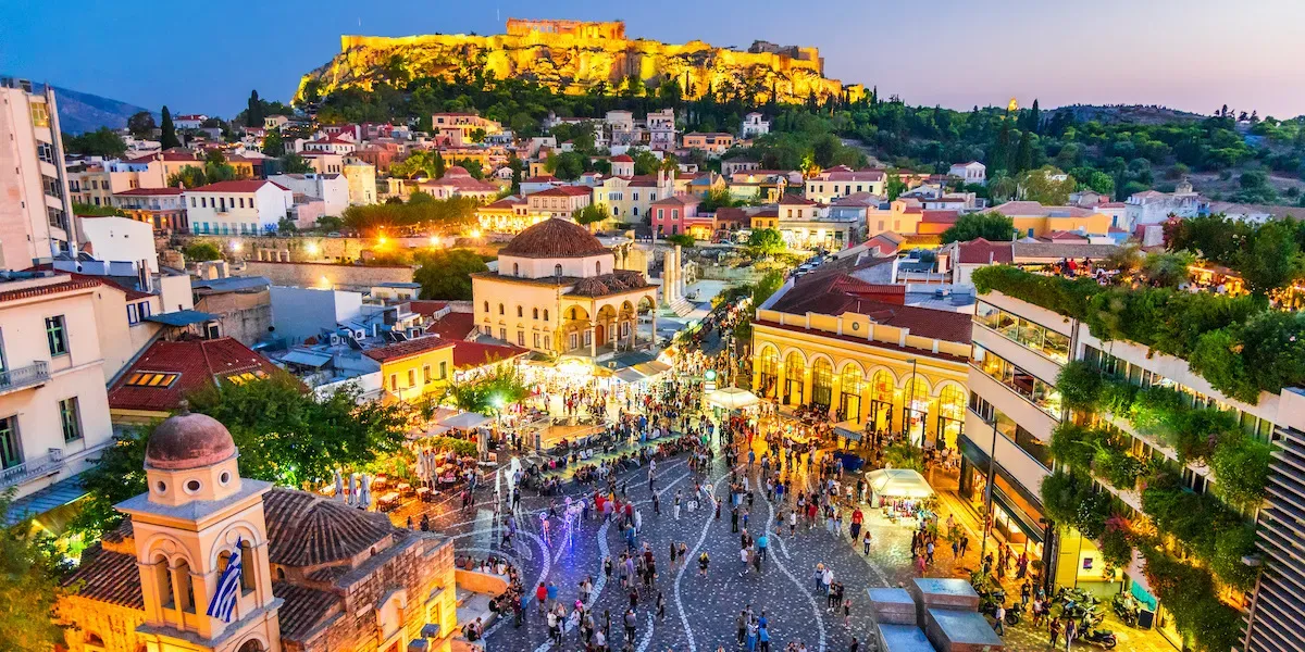 Procházka čtvrtí Plaka