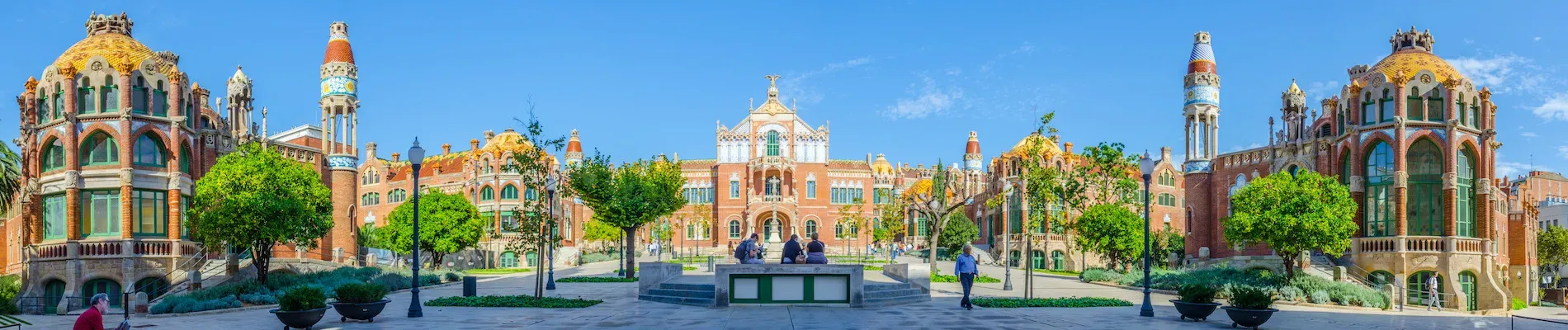 Barcelona, Hospital de la Santa Creu i Sant Pau