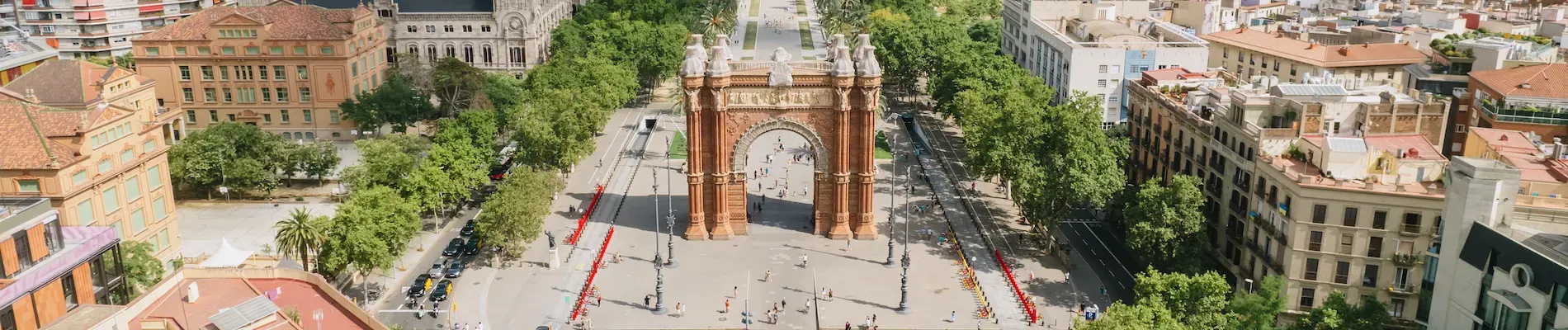 Barcelona, The Arc de Triomf