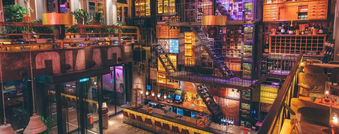 Industriální restaurace De Vooruitgang