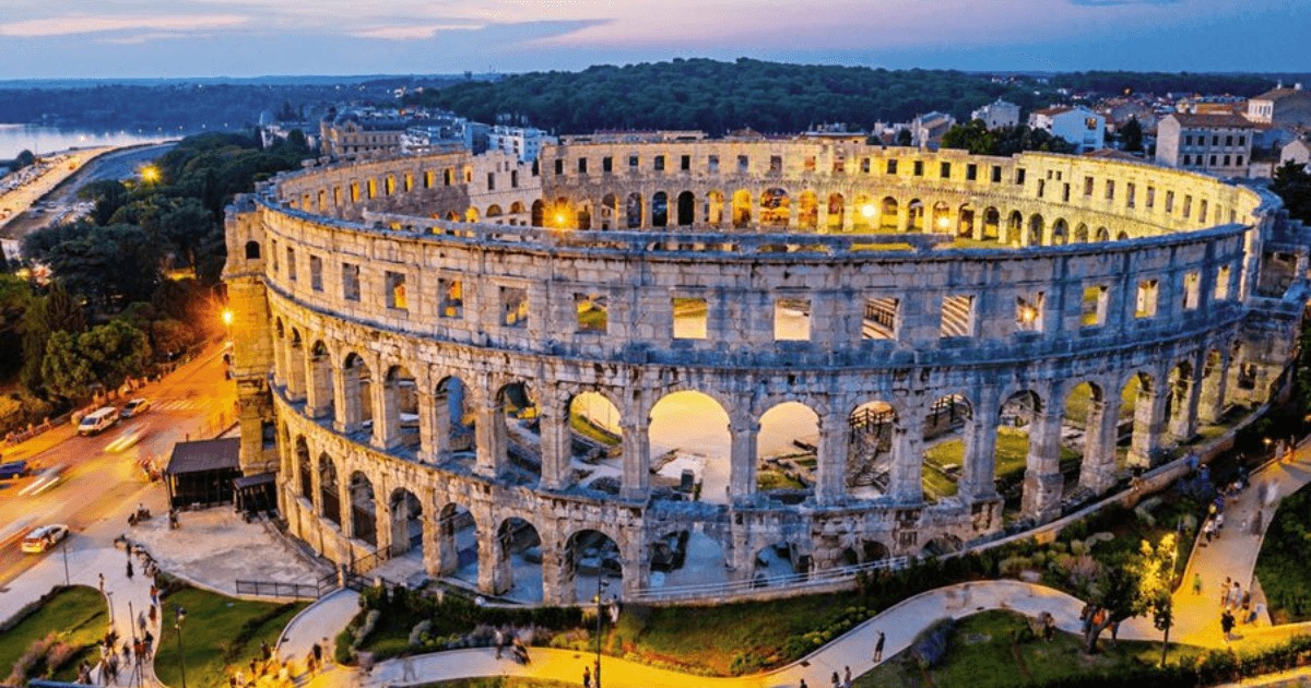 Co vidět v chorvatské Pule?