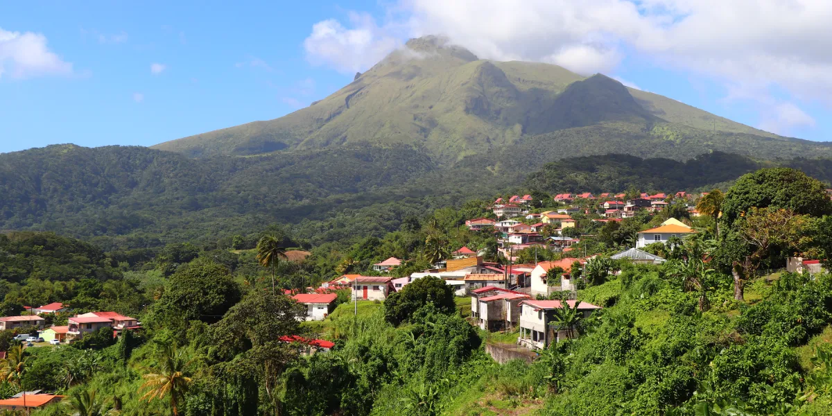 Navštivte Mont Pelée