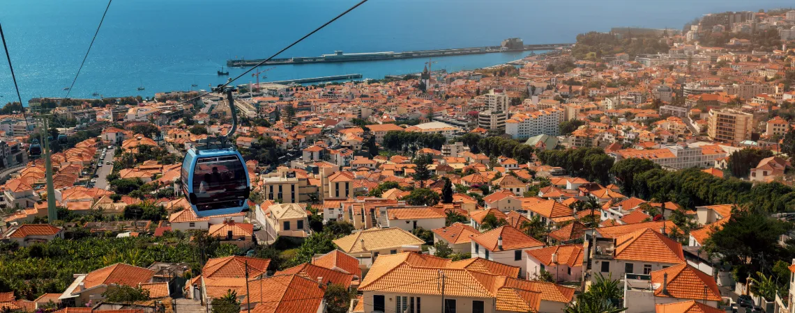 Lanovka na horu Monte