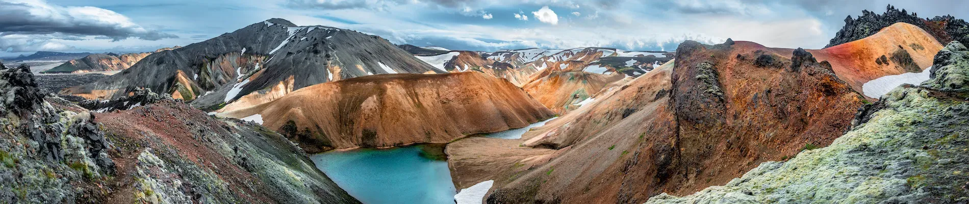 Island, hory Landmannalaugar