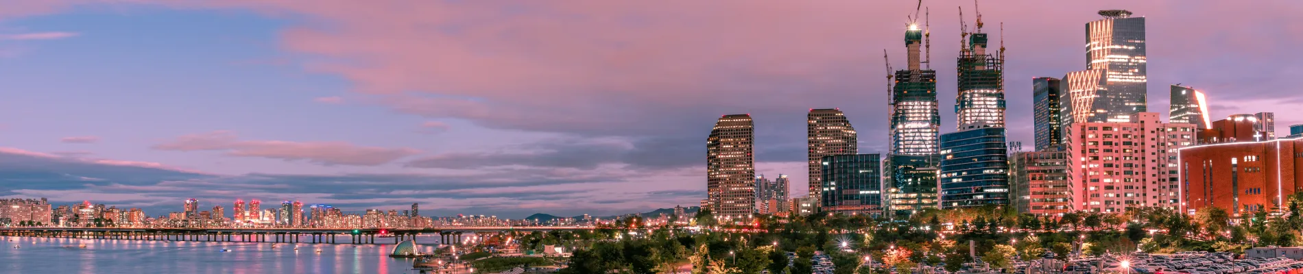 Jižní Korea, Soul, řeka Han | Levné letenky do STUDENT AGENCY