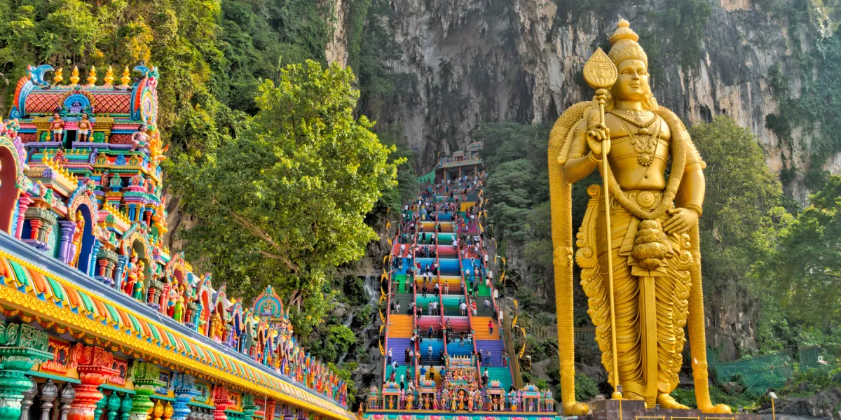 Návštěva Batu Caves