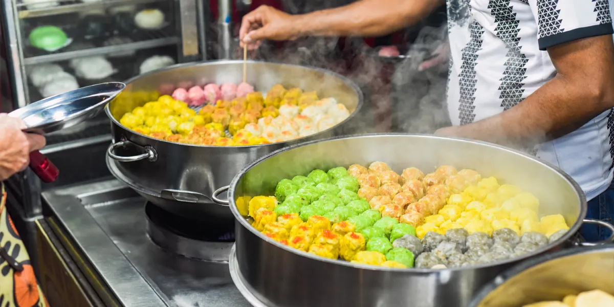 Procházka po ulici Jalan Alor