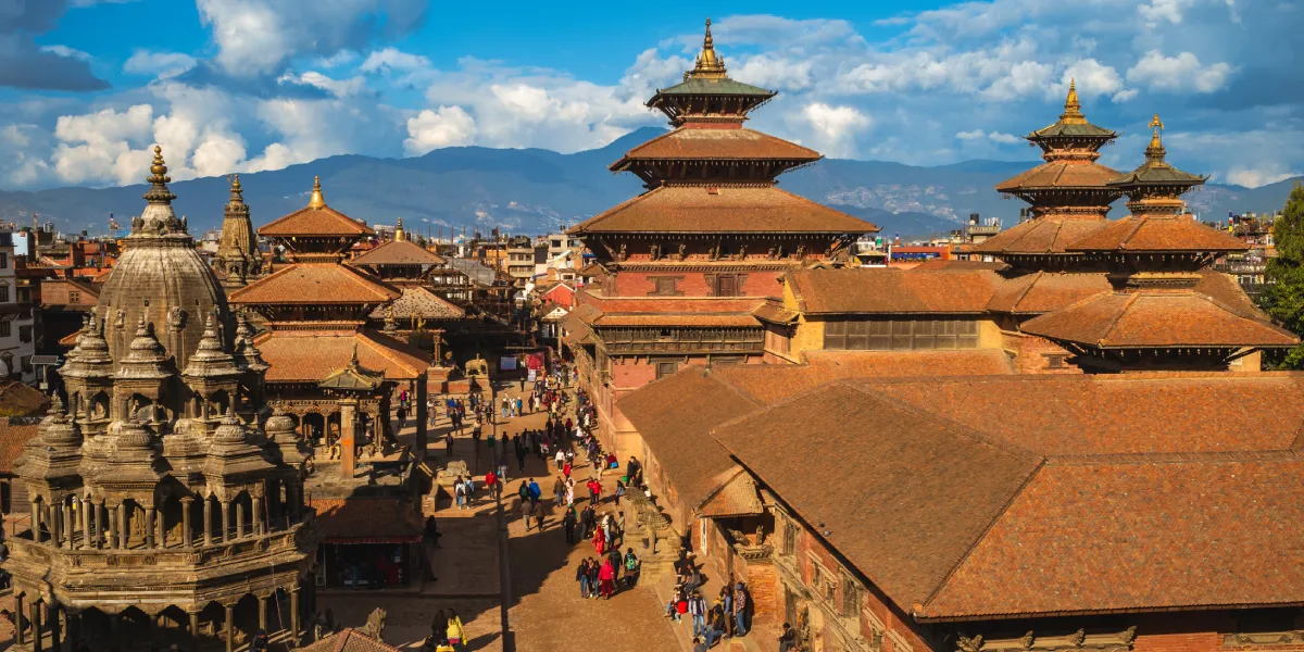 Prozkoumejte náměstí Durbar