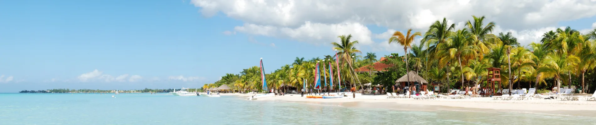 Pláž v letovisku Negril