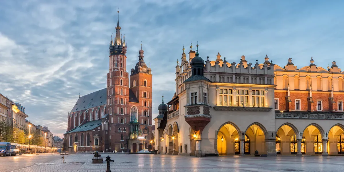 Krakov a solné doly