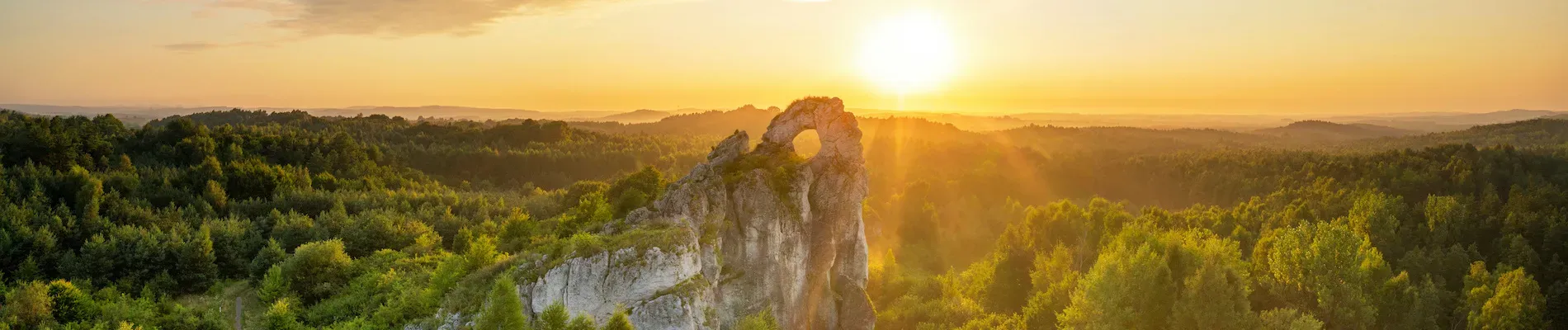 Polsko, skála Okiennik wielki