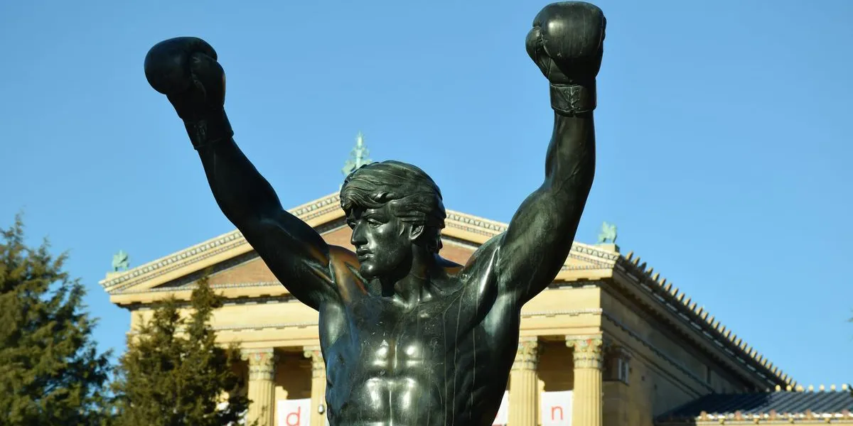 Muzeum umění a Rockyho schody & socha