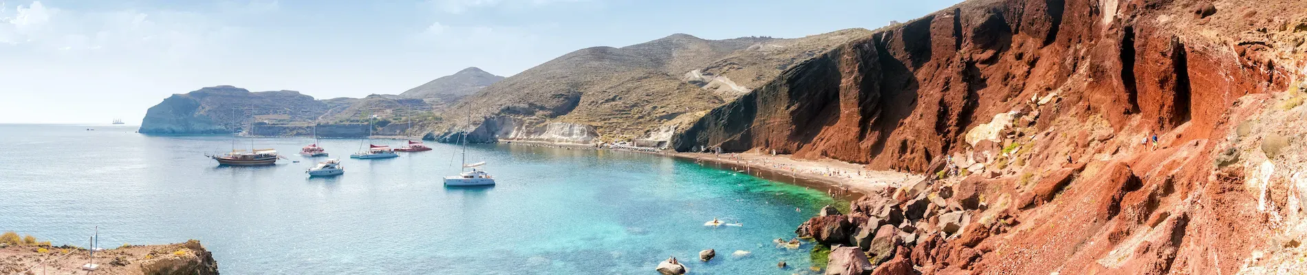 Santorini, Red Beach
