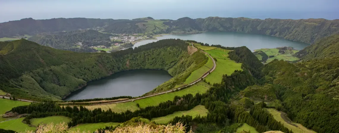 Sopečné jezero Sete Cidades