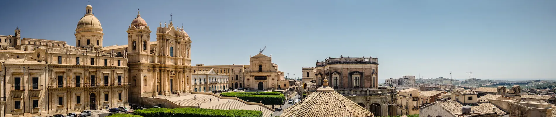 Sicílie, barokní město Noto