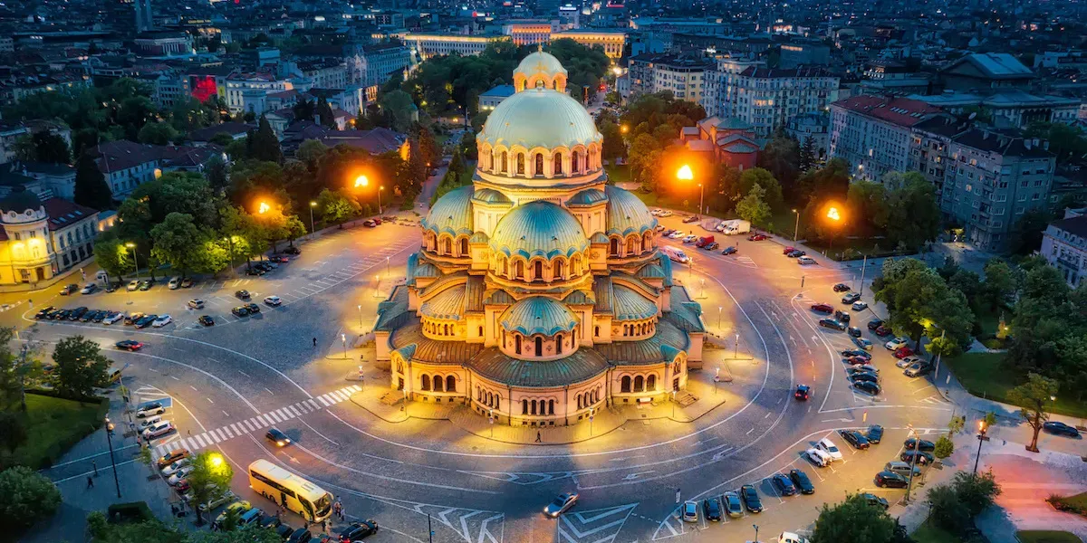 Návštěva katedrály svatého Alexandra Něvského