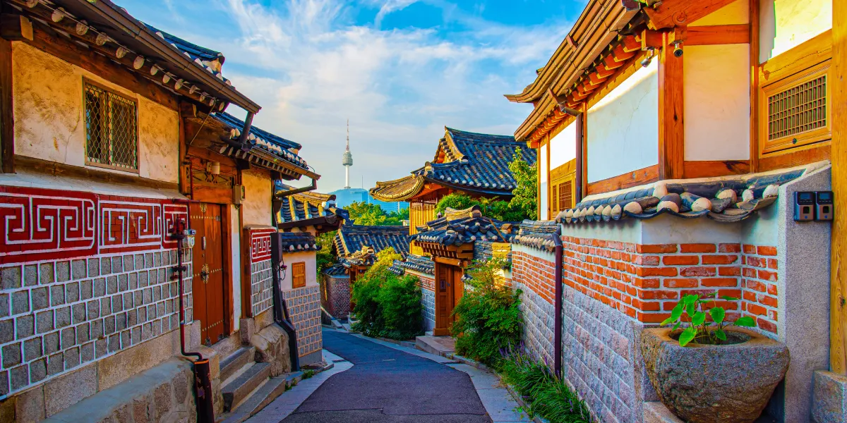 Návštěva Bukchon Hanok Village