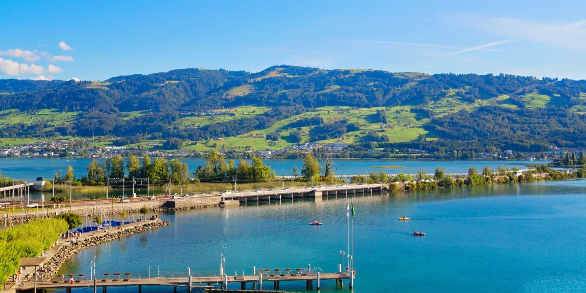 Návštěva jezera Zürichsee