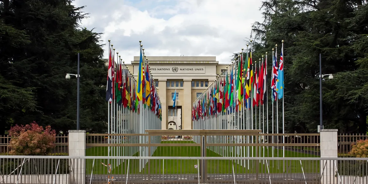 Návštěva Palais des Nations