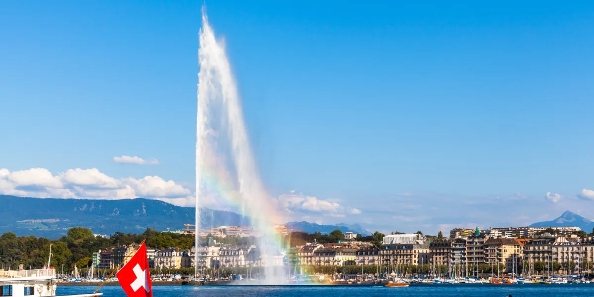 Procházka kolem jezera Ženeva