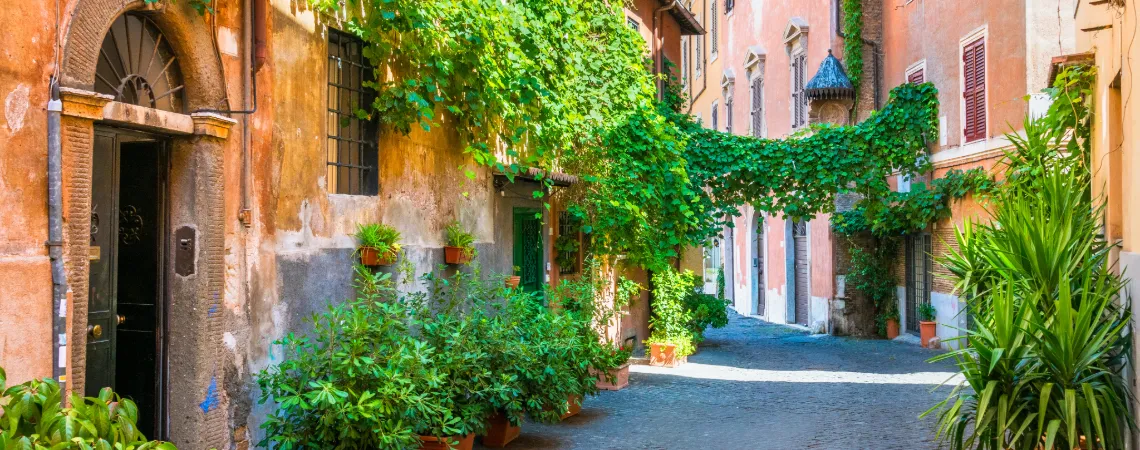 Uličky Trastevere
