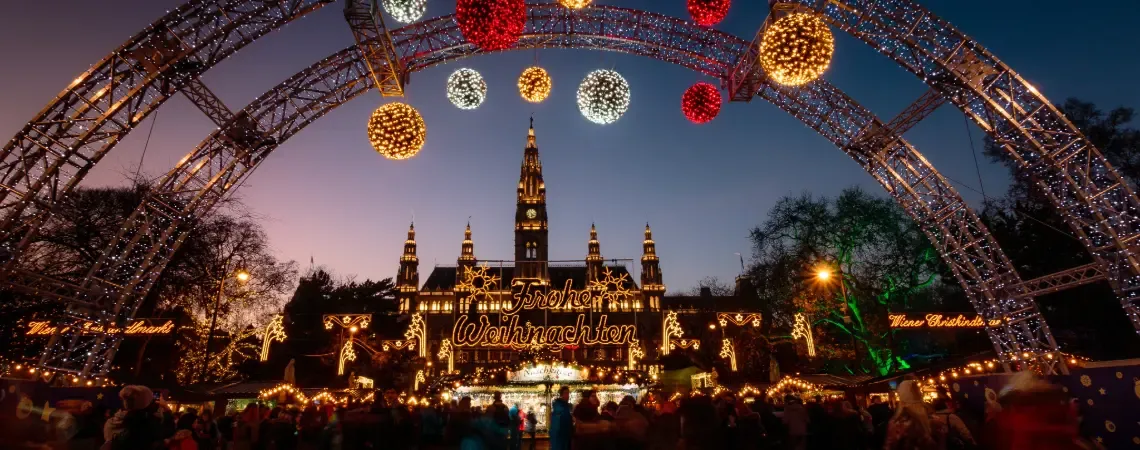 Vánoční trhy ve Vídni