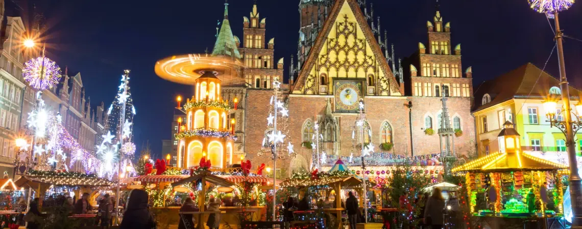 Vánoční trhy ve Wroclawi