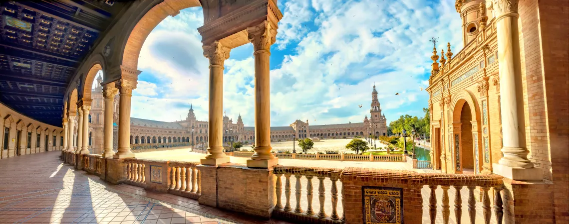 Španělské náměstí v Seville