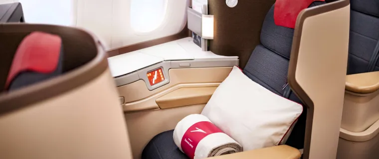 Austrian Airlines, business class | Letenky do STUDENT AGENCY