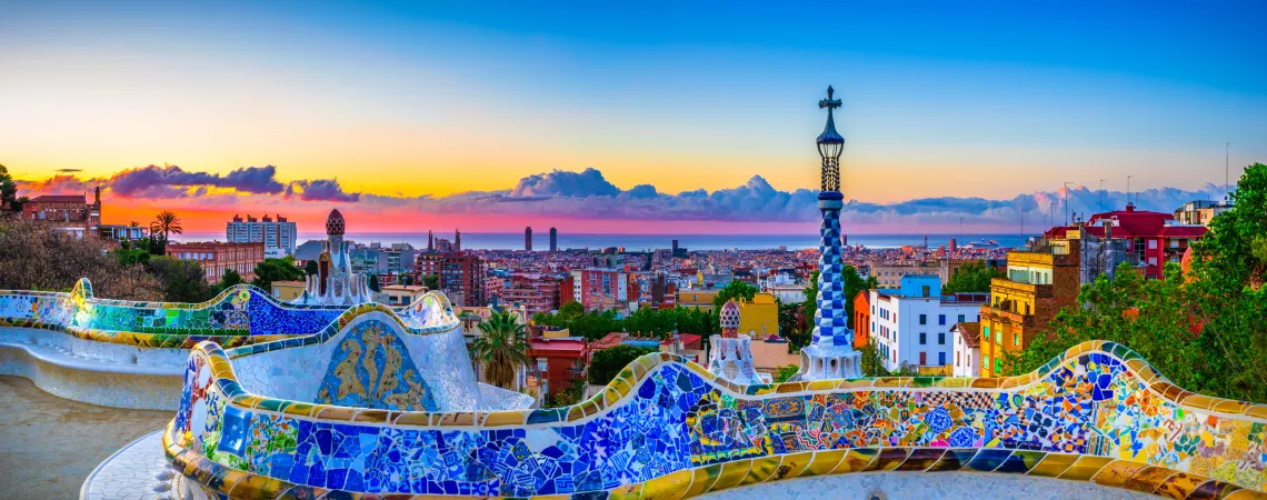 Okouzlující Park Güell