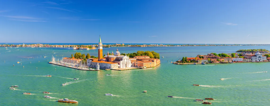 Benátská vyhlášená Laguna