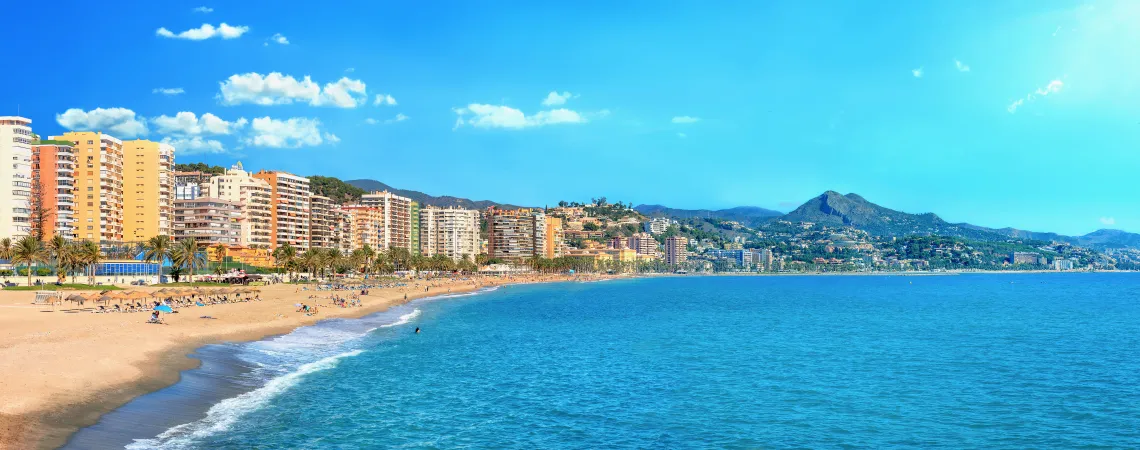 Pláž Costa del Sol