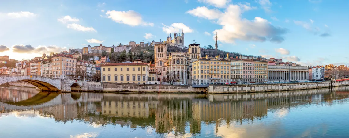 Výhled z nábřeží