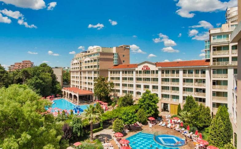 Bulharsko, Slunečné Pobřeží a další letoviska jižní riviéry, Slunečné Pobřeží