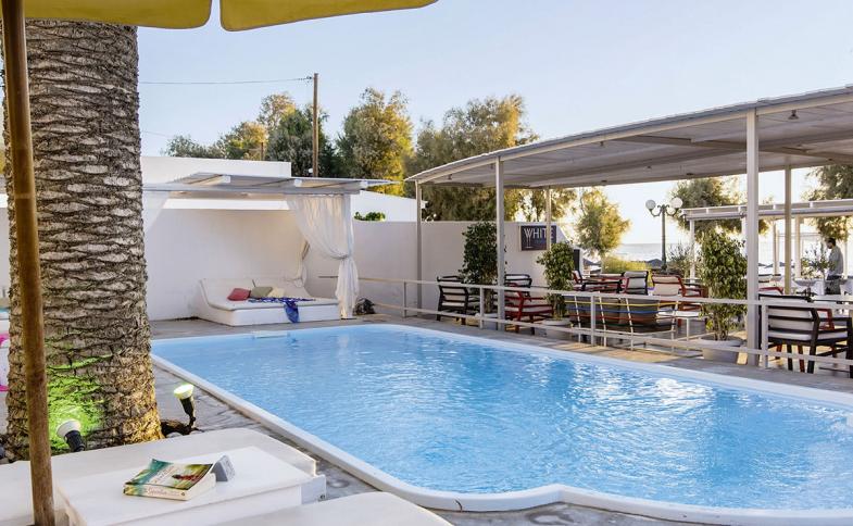 Řecko, Ostrovy, Santorini, Kamari