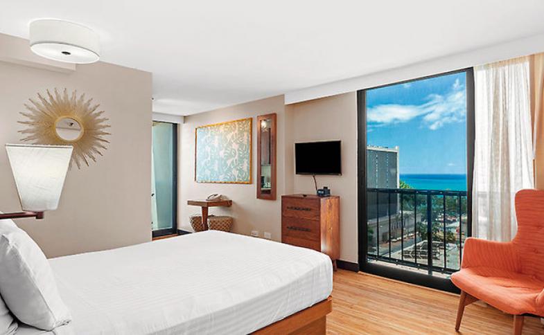 USA, Havajské ostrovy, Waikiki (Beach)