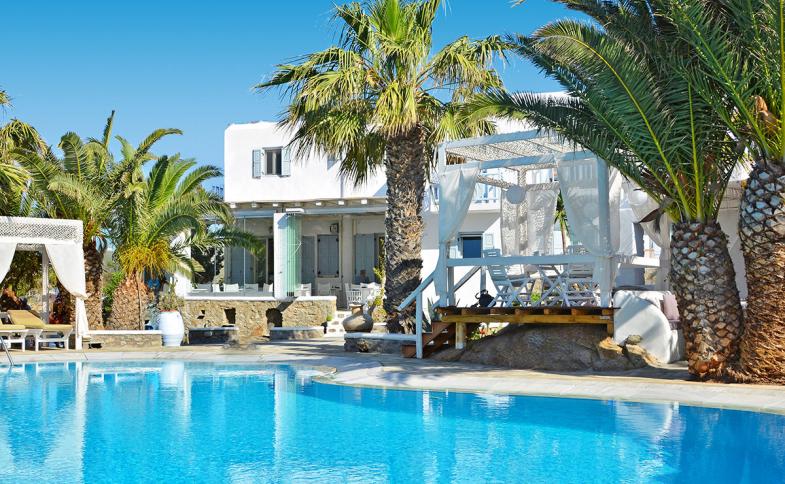Řecko, Ostrovy, Mykonos, Paranga Beach