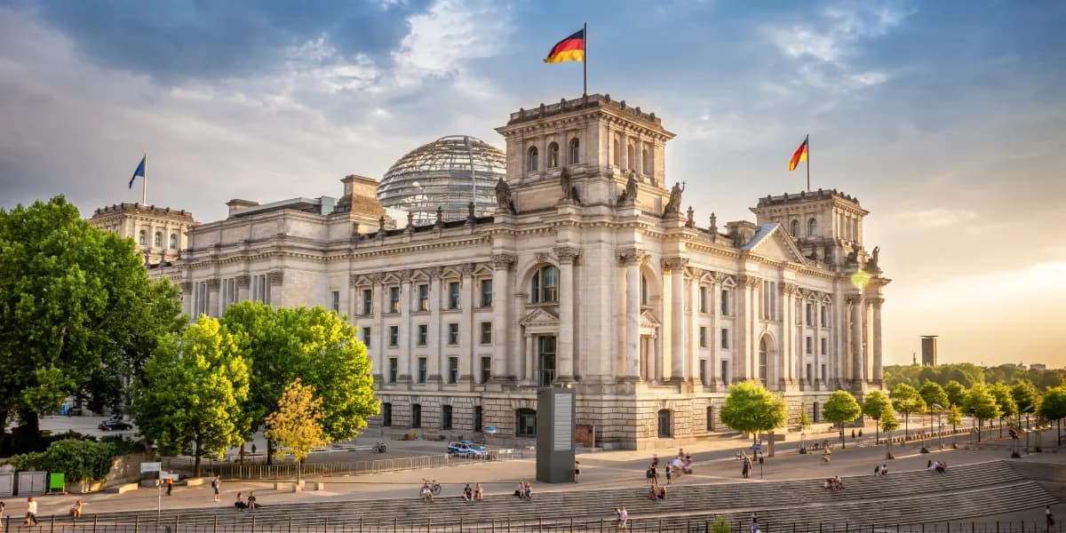 Reichstag a vládní čtvrť