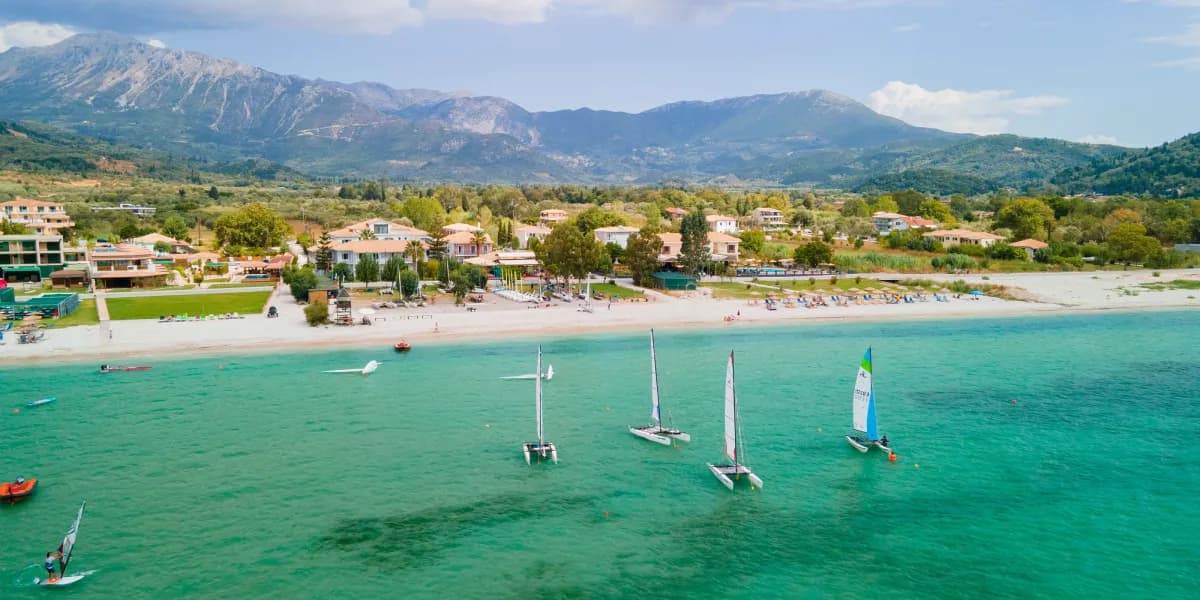 Vodní sporty ve Vassiliki