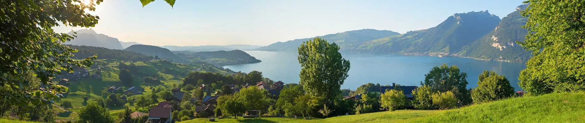 Švýcarsko, jezero Thunersee