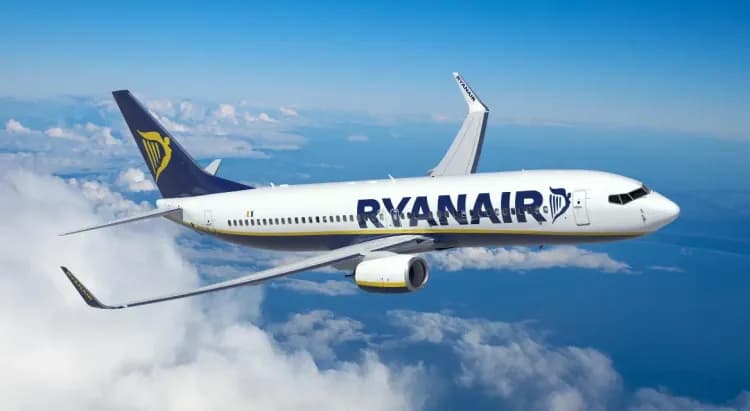 Ryanair plánuje spustit v roce 2025 nové letecké linky z ČR 