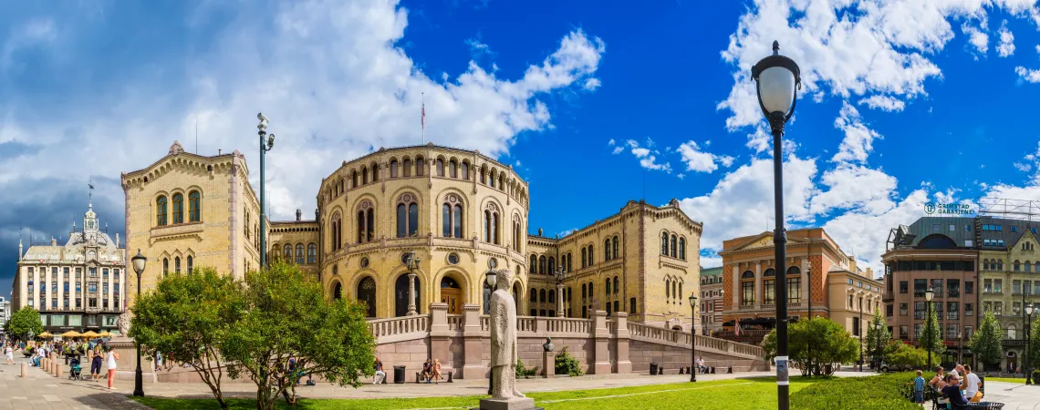 budova Norského Parlamentu