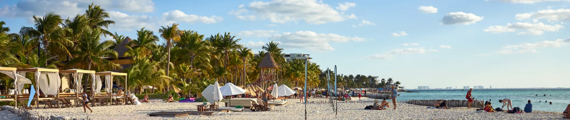 Pláže na Cancúnu