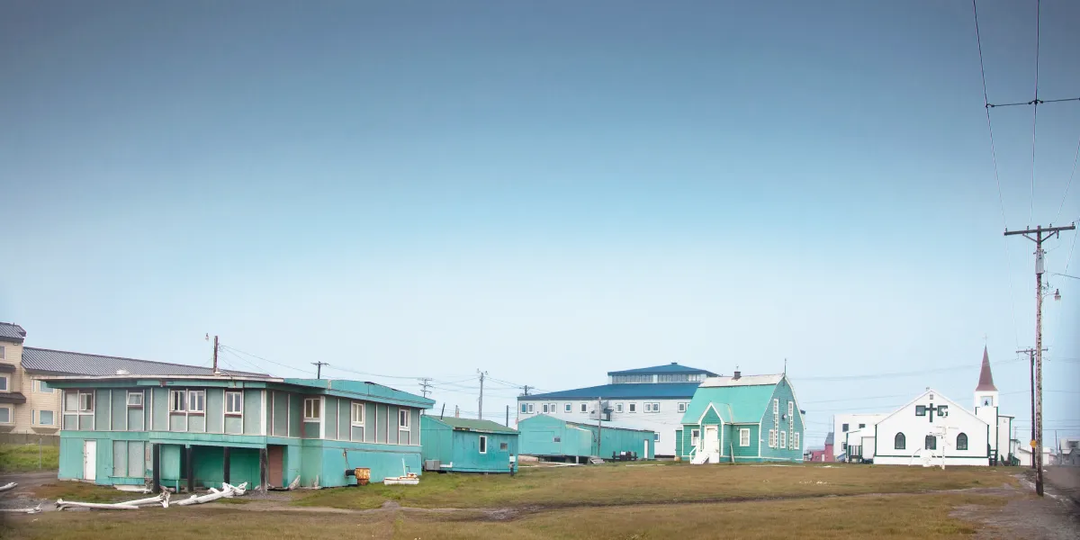 Eskymácké vesnice Eskymácké vesnice