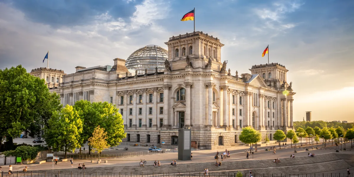 Reichstag a vládní čtvrť Reichstag a vládní čtvrť