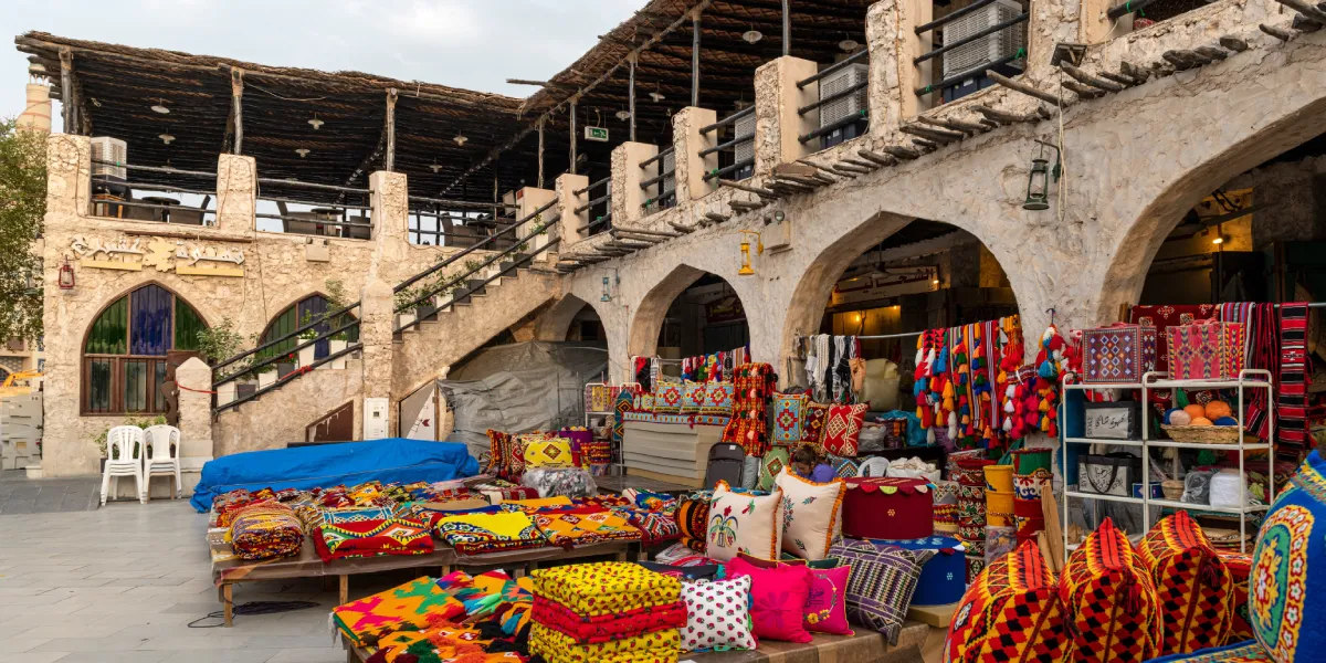 Návštěva souku Waqif Návštěva souku Waqif