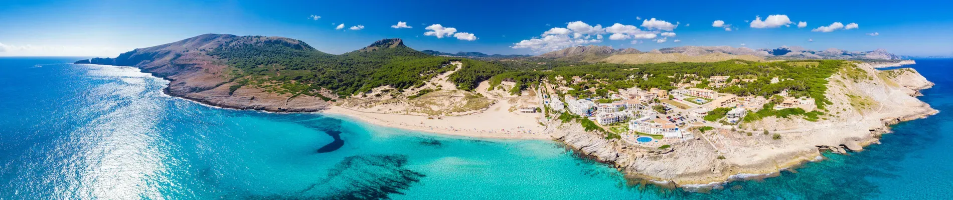Mallorca, pláž Cala Mesquida Mallorca, pláž Cala Mesquida