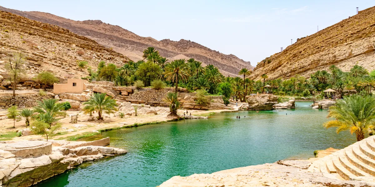 Objevování wadi Objevování wadi