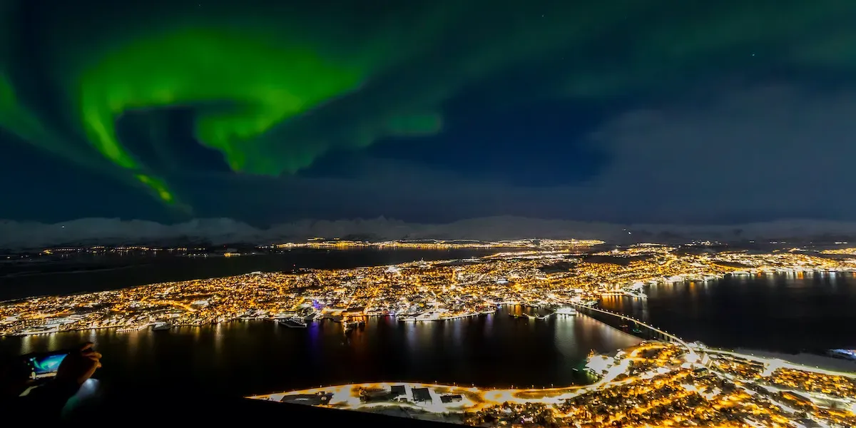 Výlet na Fjellheisen Výlet na Fjellheisen
